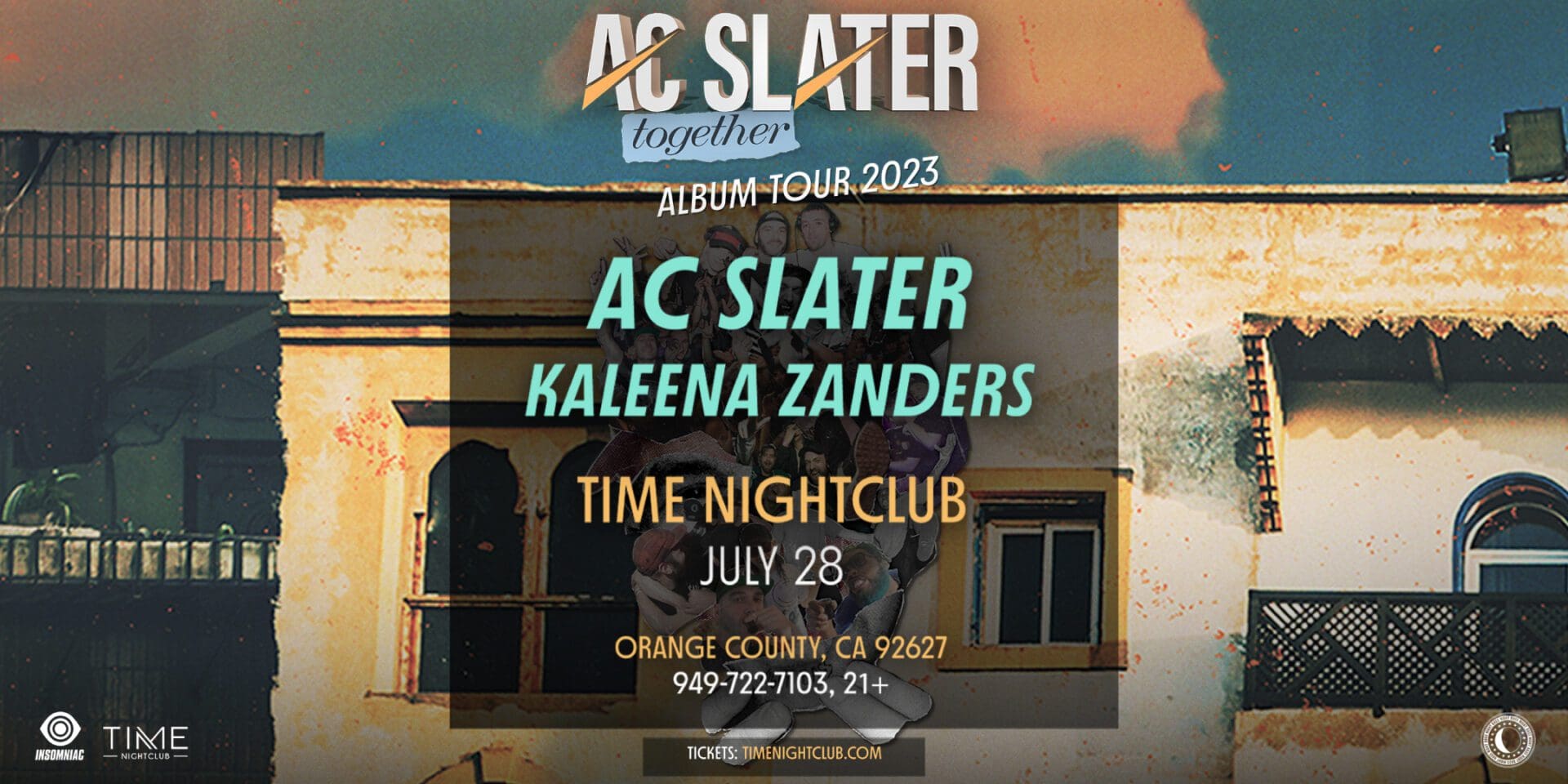 AC Slater Concerts Near Me Live Music EDM Concert 2023 July 28 AC Slater Concerts Near Me Live Music EDM Concert 2023 July 28