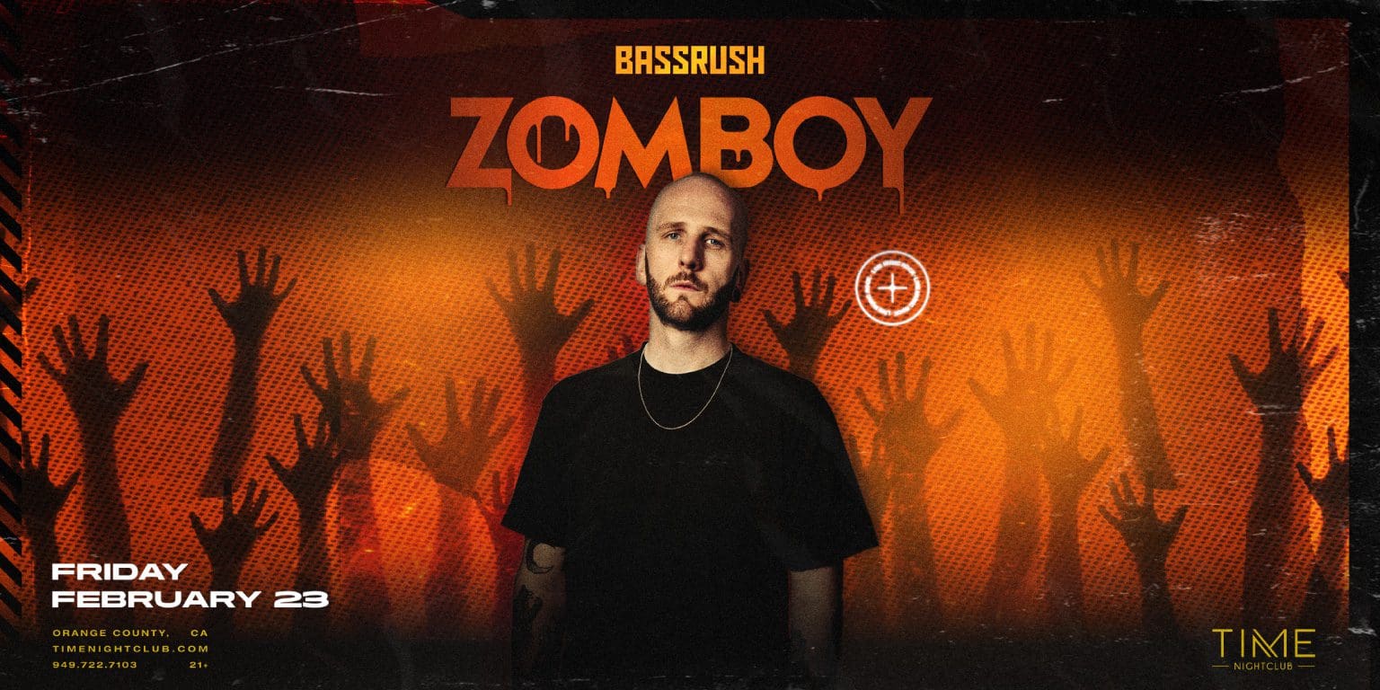 Zomboy Concerts Near Me Live Music EDM Concert 2024feb 23 TIME OC