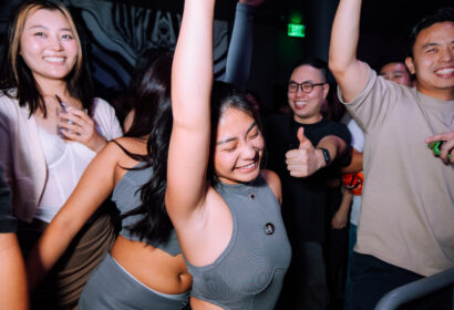 Guests dancing at Time Nightclub