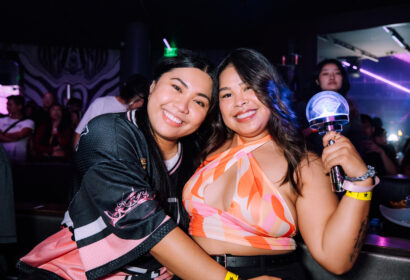 Guests Smiling at Time NightClub