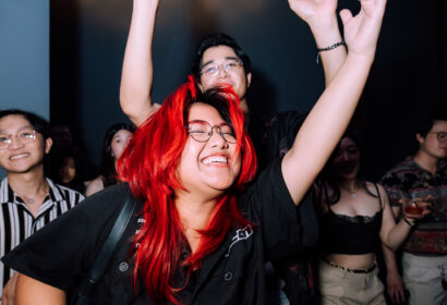 Guests dancing at time nightclub