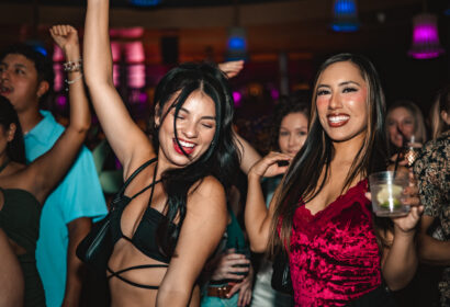 Guests dancing at Flashback at Time Nightclub