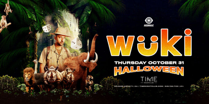 Wuki at Time Nightclub in Orange County October 31 2024