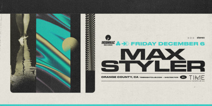 Max Styler at Time Nightclub in Orange County Nightclub December 6 2024