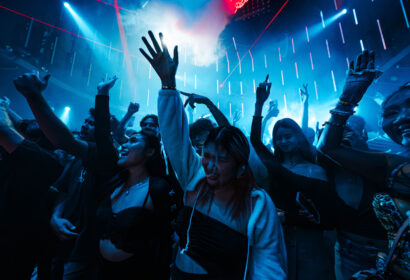 Attendee at Time Nightclub in Orange County Nightclub