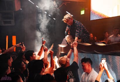 Elephante djing at Elephante at Time Nightclub in Costa Mesa