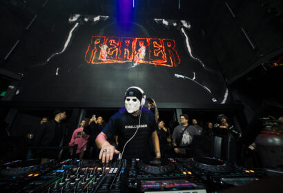 Reaper djing at Time Nightclub in Costa Mesa, CA