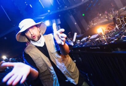 Wuki djing on Halloween Night at Time Nightclub in Costa Mesa