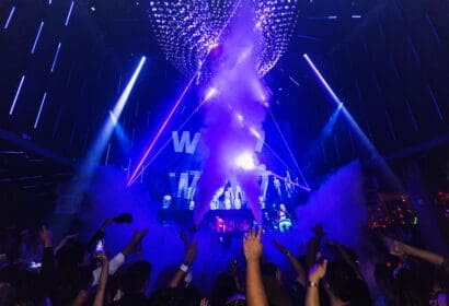 Wuki on Halloween Night at Time Nightclub in Costa Mesa