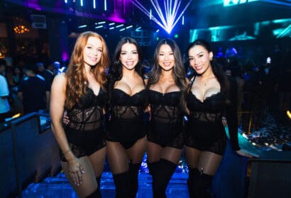 Bottle service at ATB at Time Nightclub in Costa Mesa