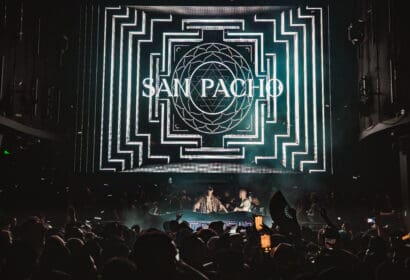 San Pacho djing at Time Nightclub in Costa Mesa, CA