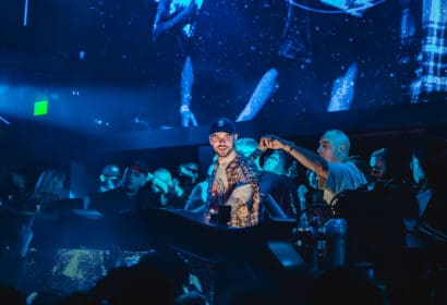 San Pacho djing at Time Nightclub in Costa Mesa, CA