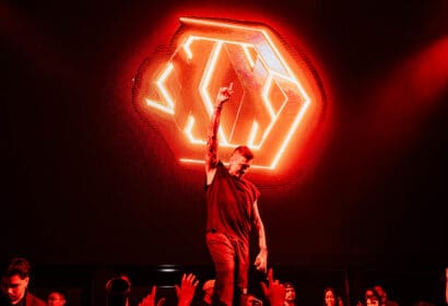 Blasterjaxx djing at Time Nightclub in Costa Mesa, CA