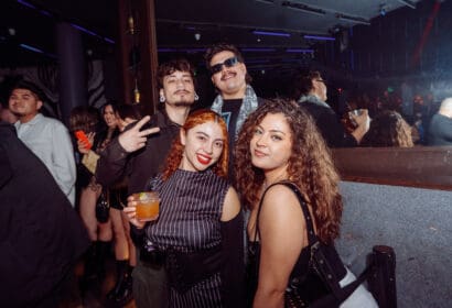 Guests posing at Walker & Royce at Time Nightclub in Costa Mesa, CA-12