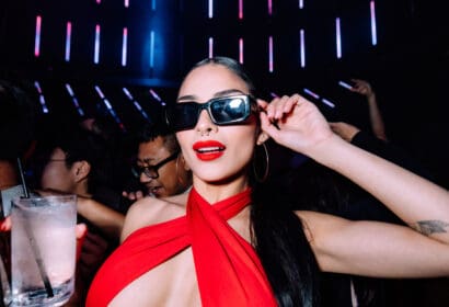 Guests posing at Oliver Heldens at Time Nightclub in Costa Mesa, CA