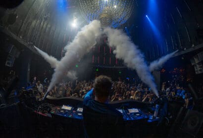 Paul Oakenfold djing at Time Nightclub in Costa Mesa, CA