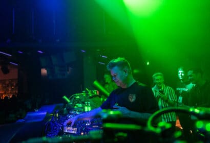 Paul Oakenfold djing at Time Nightclub in Costa Mesa, CA