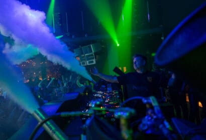 Paul Oakenfold djing at Time Nightclub in Costa Mesa, CA