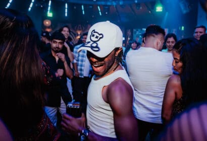 Guests at Gasolina at Time Nightclub in Costa Mesa, CA