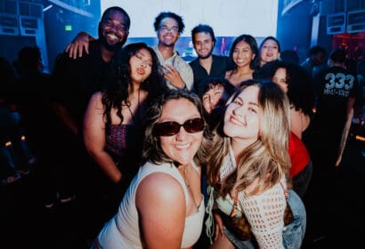 Guests at Gasolina at Time Nightclub in Costa Mesa, CA