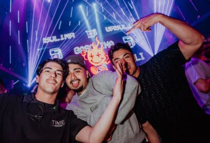Guests at Gasolina at Time Nightclub in Costa Mesa, CA