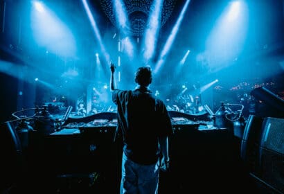 Reece Rose djing at AC Slater at Time Nightclub in Costa Mesa, CA