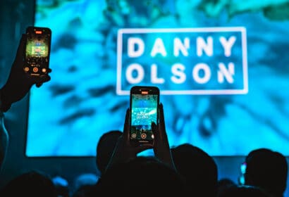 Danny Olson djing at Blanke at Time Nightclub in Costs Mesa, CA