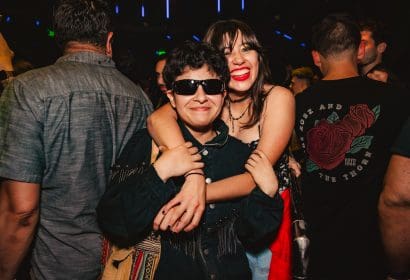 Guests posing at Phantogram at Time Nightclub in Costa Mesa, CA
