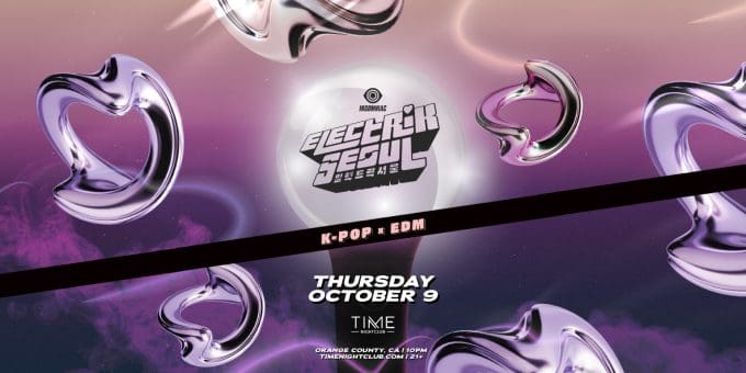 Electrik Seoul Flyer October 9 TIME OC